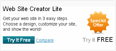 Website Creator Free Trial
